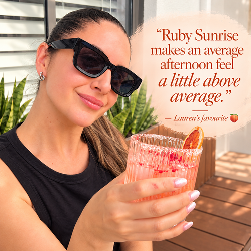 Ruby Sunrise Drink Experience